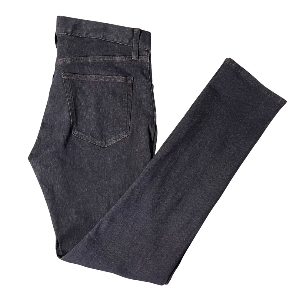 Uniqlo Slim Fit Straight Jeans Mens 30x33 Dark Wash Stretch Denim Elevated Basic